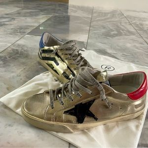Golden Goose superstar sneakers size 38. Great condition.